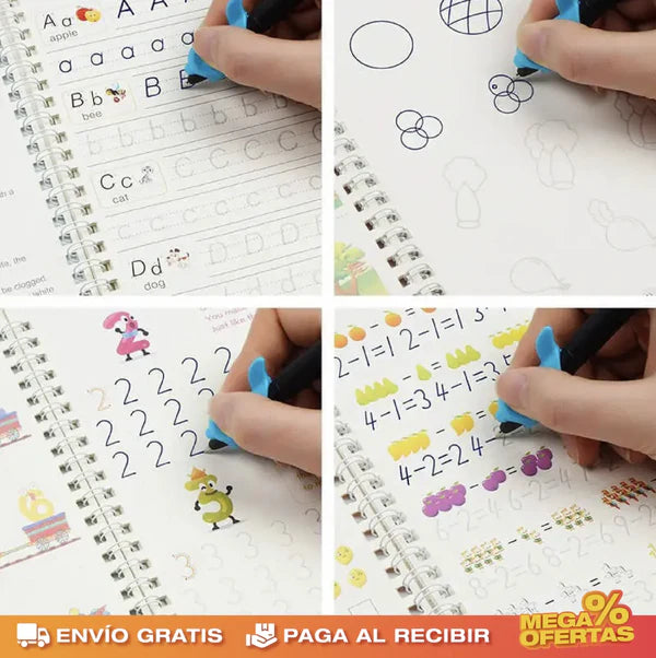 Caligrafía Mágica Kids X 4